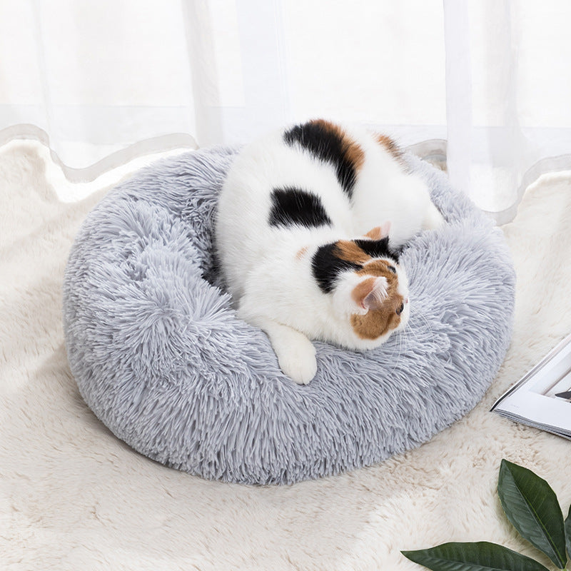 Cama de pelúcia super macia para seu pet